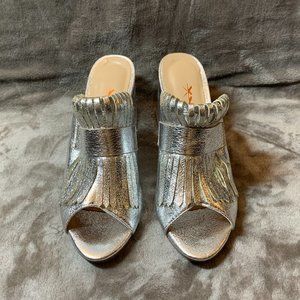 Women Open Toe Slide Fringed Summer Sandals